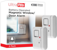 GE Personal Security Window and Door Alarm, 2 Pack, DIY Protection, Burglar Aler