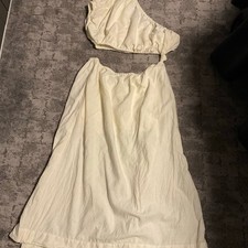 Farm rio size xl maxi one shoulder cut out dress worn once