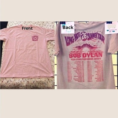 Bob Dylan T Shirt Long Hot Summer Tour 2026 Reprint