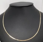 (MA2) Italy 14k Yellow Gold 3.9 Grams Size 24" Mariner Chain/Necklace 1.6mm