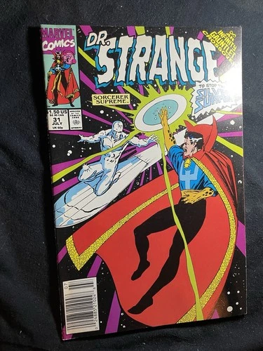 $1 VINTAGE COMICS MARVEL DR STRANGE #31 COMIC BOOK SILVER SURFER