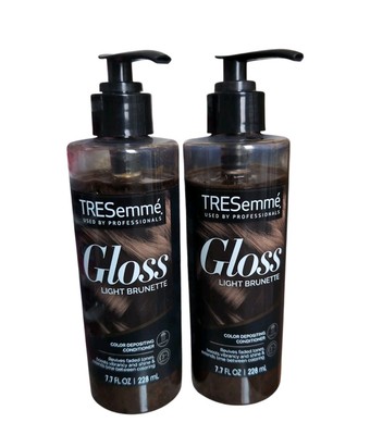Tresemme Professionals Gloss x2 Light Brunette Color Depositing Extends Coloring