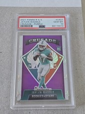 2021 Rookies & Stars Jaylen Waddle Crusade Purple /35 RC PSA 10 Gem Mint POP 4