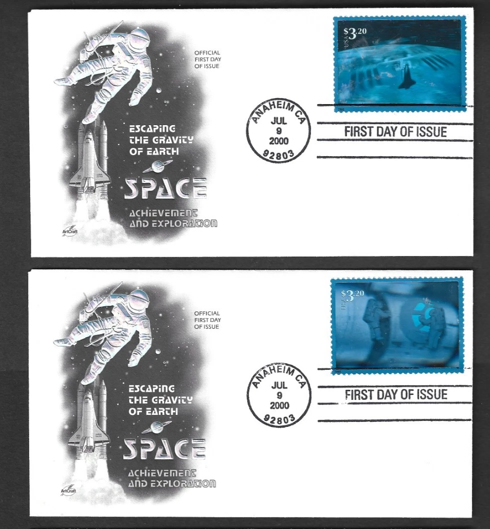Multi-Color Space US First Day Covers (1991-2000) for sale | eBay