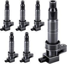6Pcs Ignition Coil Pack Compatible with 3.3L 3.8L V6 Hyundai Santa Fe Sonata ...