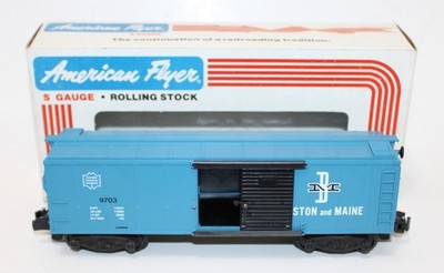 American Flyer Lionel 4-9703 S Gauge BM Box Car NIB USA 1983