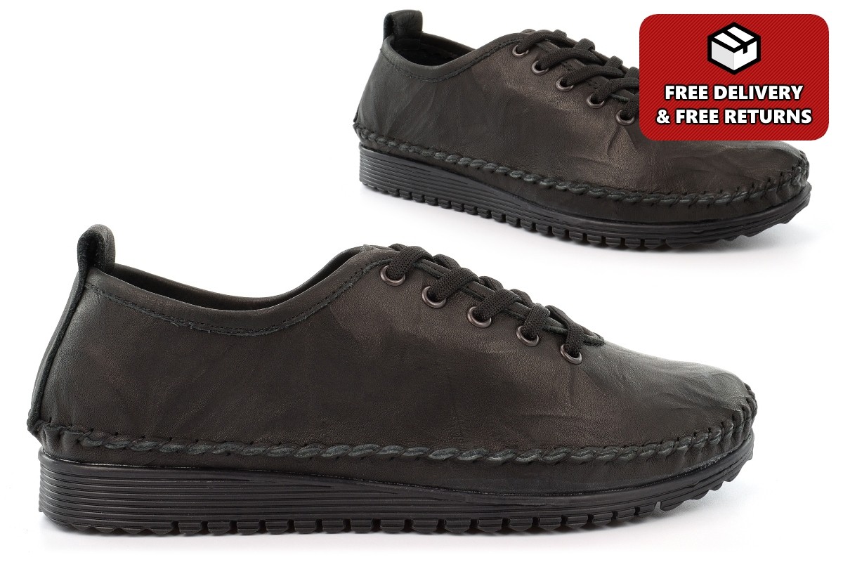 SAOLA Scarpe donna pelle ragazza scuola scarpe donna pelle interno suola gomma