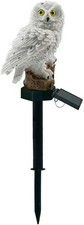 Queen.Y Owl Shape Light LED Outdoor Solar Powered Garden Waterproof Creative En
