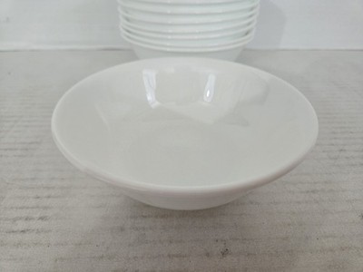 8 Corelle by Corning Winter Frost White 6.25'' Cereal Soup Bowls FREE SHIPPING