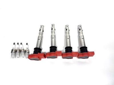 4Pcs Ignition Coils for Audi A3 A4/5/6/7 Q5 S4 R8 VW Jetta MK5 GTI CC 2.0T 2.5L