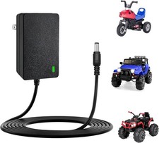 12V Battery Charger for Kids Ride On Toys, Electric Cars, Power Wheels,...