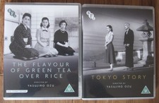 YASUJIRO OZU  2 x BLU RAY: TOKYO STORY, THE FLAVOUR OF GREEN TEA OVER RICE . BFI