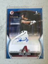 2023 Bowman - Paper Prospect Autographs Druw Jones #PPA-DJS Blue Border /150...