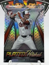 2025 Topps Pristine COBY MAYO Plated And Polished RC #PP-5 Baltimore Orioles 