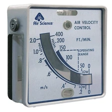 AIR SCIENCE DWYER Continuous Airflow Display Meter 9WRG2