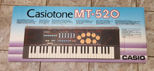 Casio Casiotone MT-520 Synthesizer Electronic Keyboard Drum Pads Parts or Repair