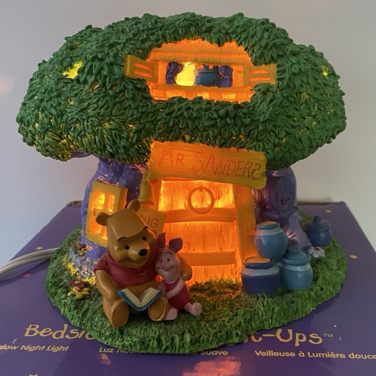 Winnie The Pooh Treehouse Lamp • Nightlight • | eBay