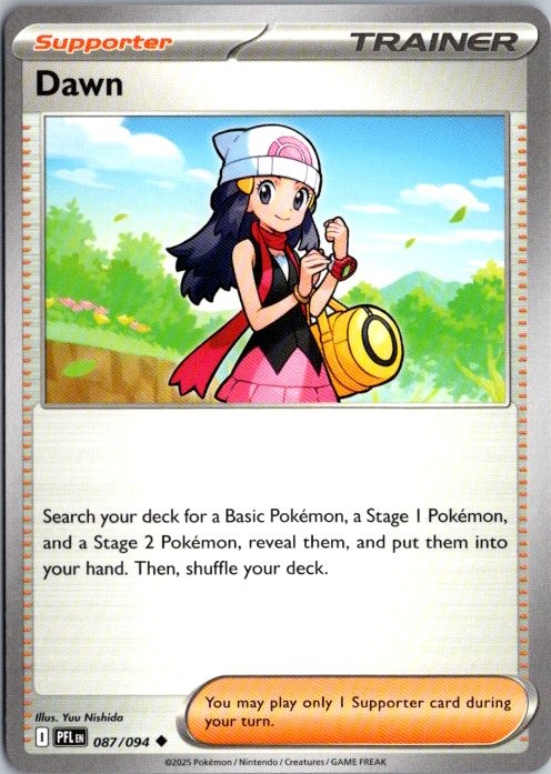 Dawn Normal Uncommon ME02: Phantasmal Flames 087/094 NM