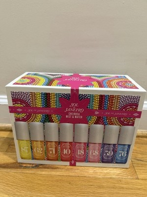 New Limited Holiday Sol De Janeiro Cheirosa Mist And Match 8 x 3 Fl oz In Box