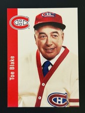 1994 Parkhurst 1956-57 Missing Link - Toe Blake #84 NHL Montreal Canadiens HOF