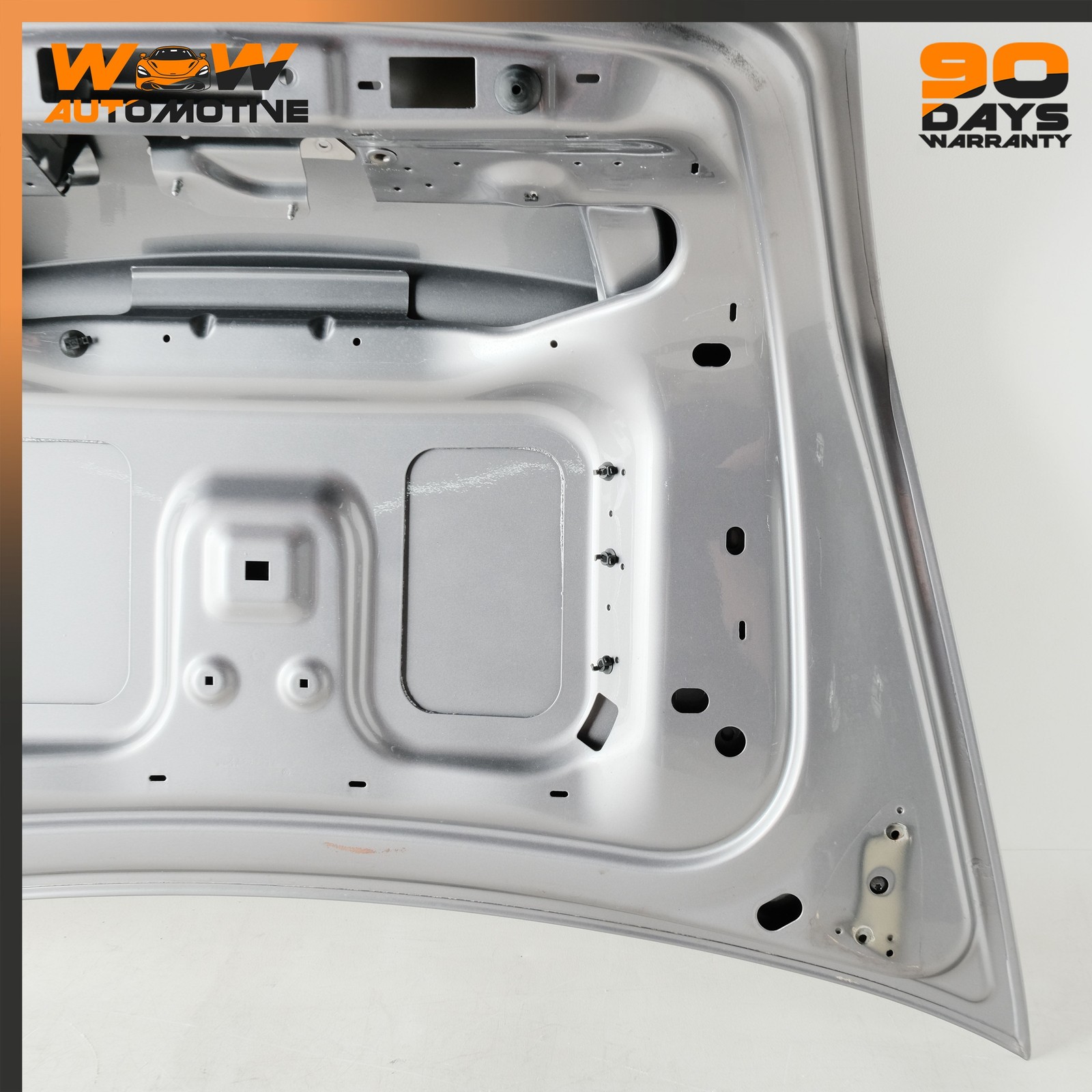 06-13 BENTLEY CONTINENTAL FLYING SPUR TRUNK LID PANEL SILVER TEMPEST METALLIC OE