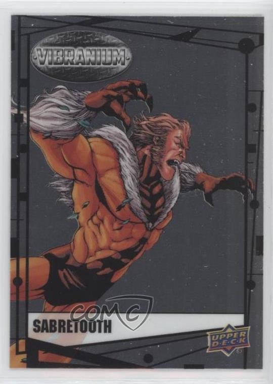 2015 Upper Deck Marvel Vibranium Sabretooth #11 2k3