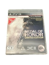 Medal of Honor Limited Edition Sony PlayStation 3 PS3 CIB Complete NEW & Sealed