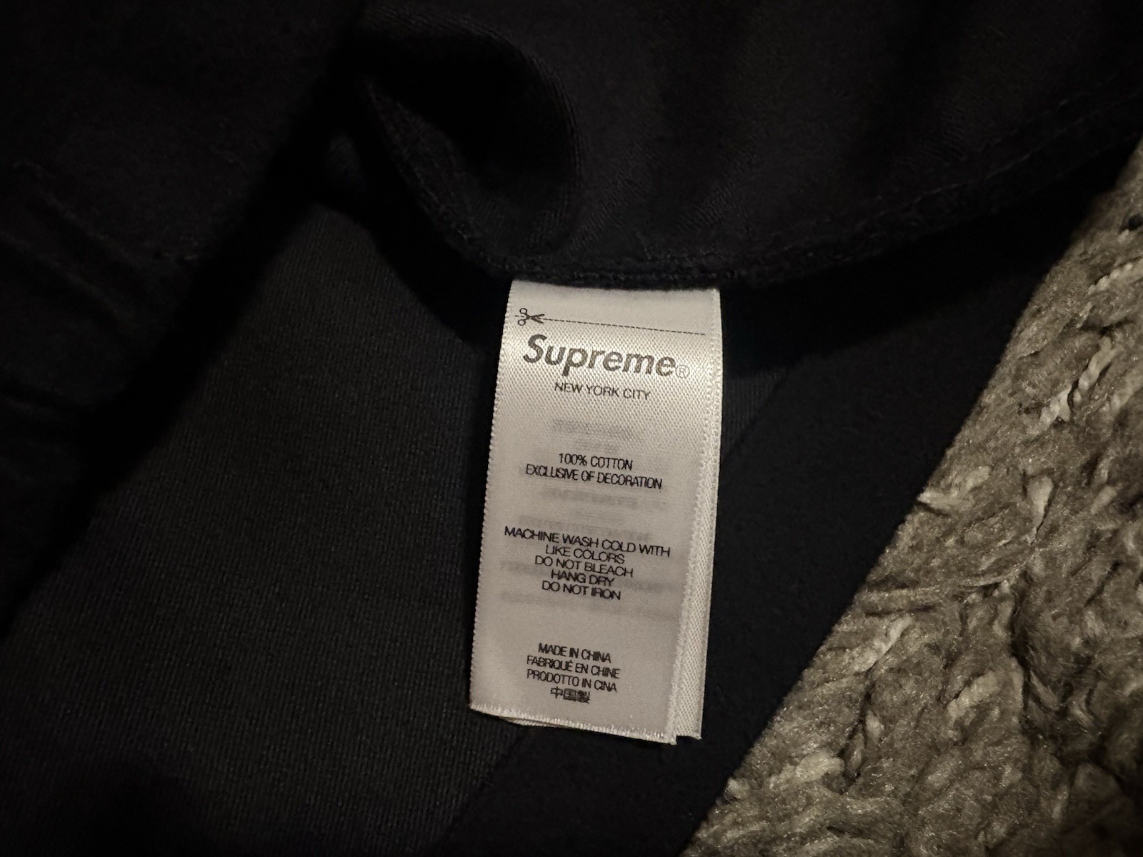 supreme moleskin ss25 work jacket black medium - Gem