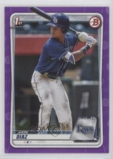 2020 Bowman Prospects Purple /250 Jhon Diaz #BP-30 0c6