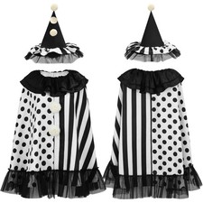 Adult Halloween Hooded Cape CostumeFancy Dress Masquerade Party StagePerformance