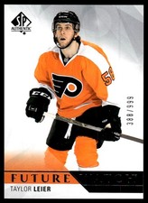 2015-16 SP AUTHENTIC FUTURE WATCH TAYLOR LEIER 388/999 PHILADELPHIA FLYERS #193