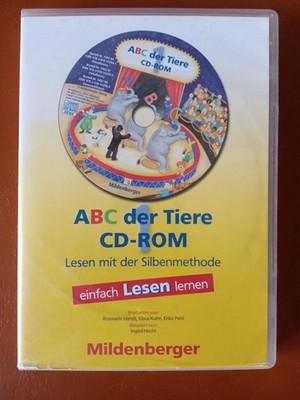 ABC der Tiere 1 - CD-ROM - Lesen mit der Silbenmethode - Mildenberger