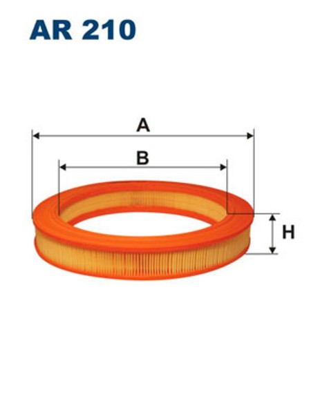 Filtron Luftfilter AR 210 Filtereinsatz FüR BMW E12 E28 E30 E21 3Er 5Er 315 316-image