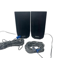 SONY SS-TSB121 Left Right Surround Sound Speaker For 5.1 Theater System Tested