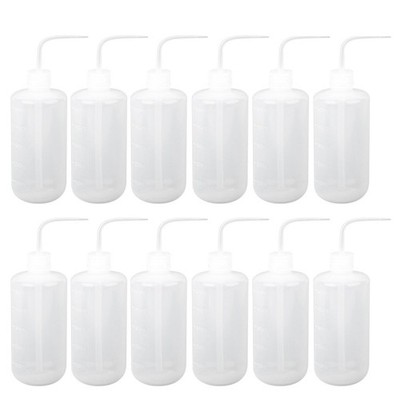12pcs 500 ml 500 ml Pflanzenblumenwasserflasche für Garten innen (weiß)