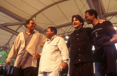 Wayne Shorter American saxophonist during a concert 2003 Old Music Photo 5