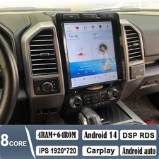 12.1'' Android Car Screen For Ford F150 2015-2025 Radio Stereo Carplay Tesla GPS