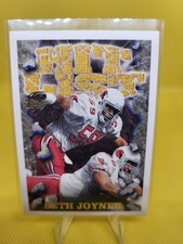 SETH JOYNER 1995 TOPPS HIT LIST FOOTBALL CARD # 18 