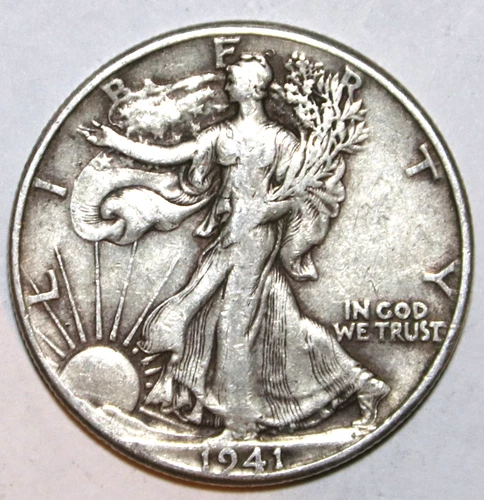 1941-P Walking Liberty Half Dollar - Extra Fine - #0394EC
