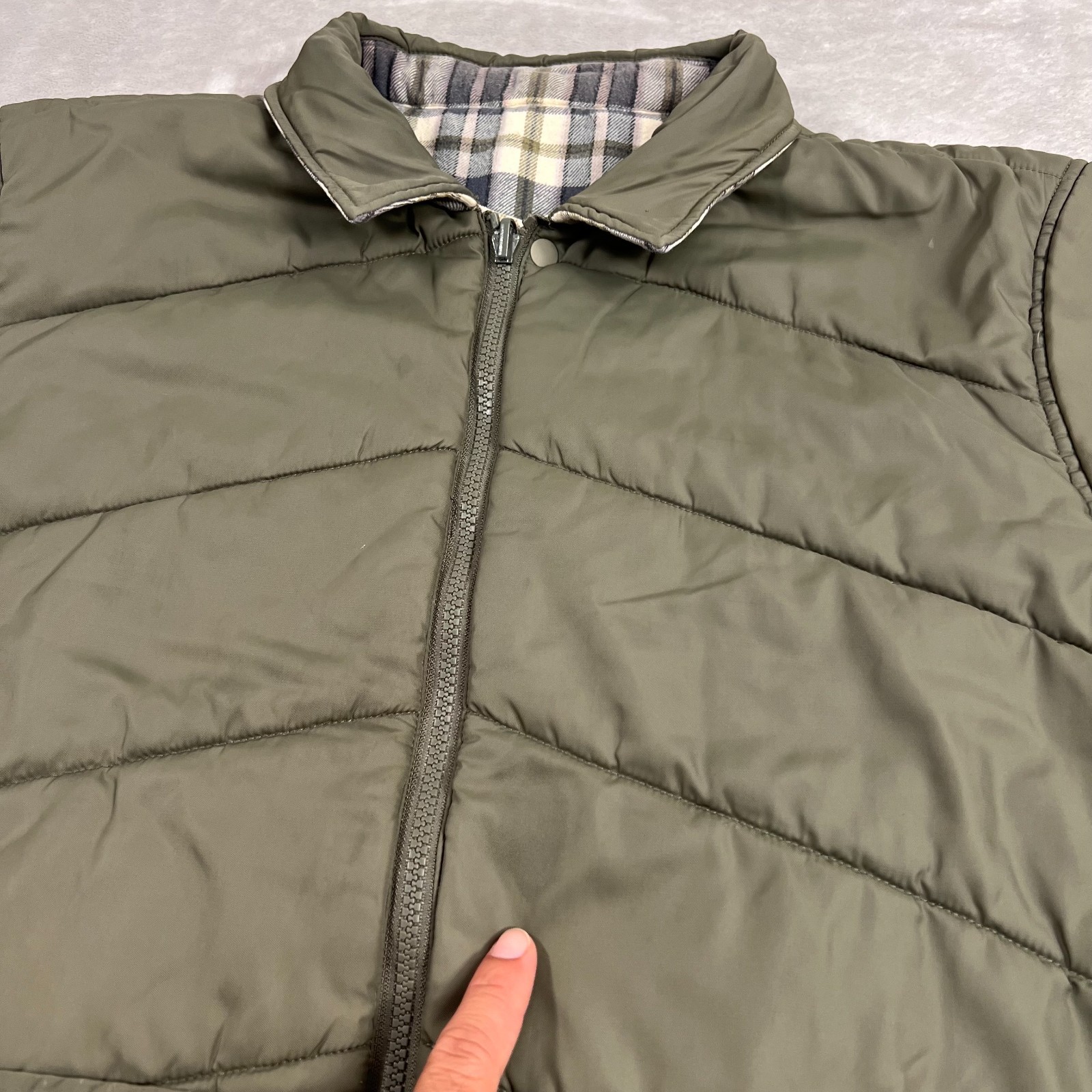 Outerknown Evolution Reversible Puffer Mens Size … - image 18