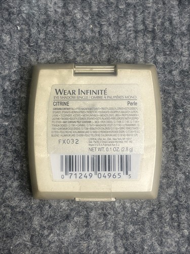 L'oreal Wear Infinite Eye Shadow Single Perle Citrine - Picture 2 of 2
