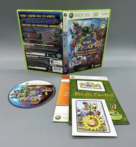 Viva Piñata: Trouble in Paradise Xbox 360, 2008 CIB w/ Manual