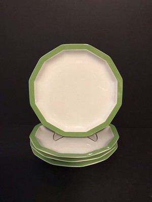 Rosenthal Studio Line Sunion Green 4 Bread/side Plates  Tapio Wirkkala