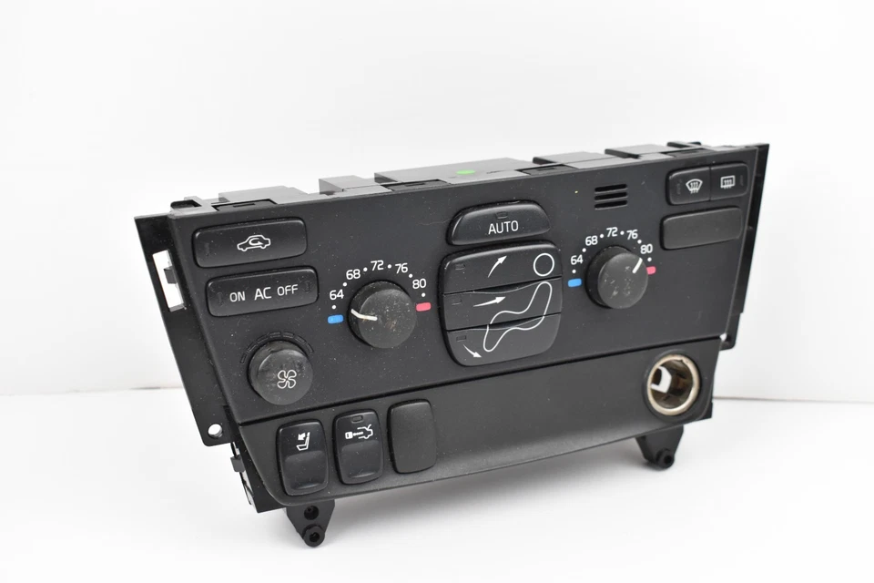 Panel de control de temperatura climatizado aire acondicionado OEM 2001-09 Volvo S60 V70 XC70 30782504 ✅ Foto 2 de 4