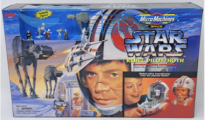 Micro Machines Space Star Wars Rebel Pilot/Hoth Transforming Action Set