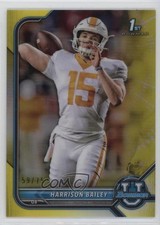 2021-22 Bowman U Chrome Prospects Yellow Refractor 59/75 Harrison Bailey #7 g2u