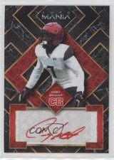 2022 Wild Card Mania Square Black Lazers 2/2 Coby Bryant Rookie Auto RC 0p1e. rookie card picture
