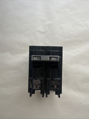 Siemens Q280 80 Amp 2 Pole 120/240V 10kA Plug In Circuit Breaker No Box