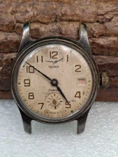 Vintage Soviet Wrist Watch Chaika Vostok 1960s 17 jewels Mechanical Men's USSR