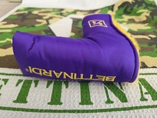 Rare Bettinardi RJB 3/4 Prototype Putter Headcover Golf Head cover⛳⛳⛳Purple
